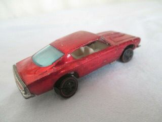 Old 1967 REDLINE HOT WHEELS Barracuda Custom Vintage Toy Car 6