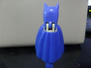 PEZ Rare VIntage Batman PEZ Dispenser with cape no feet made in Austria 4