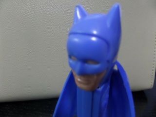 PEZ Rare VIntage Batman PEZ Dispenser with cape no feet made in Austria 7