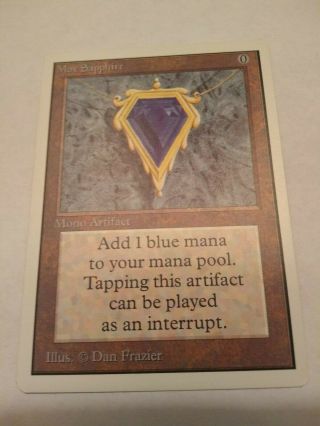 Magic the Gathering: Mox Sapphire Unlimited (Power9) 2