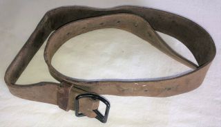 Wwii Japanese Imperial Army Enlisted Soldiers Combat Waist Belt