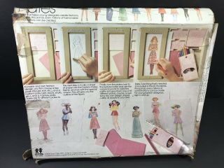 Vintage Tomy Fashion Plates For Young Designers W/box 1978 Missing 1 Head Plate 4