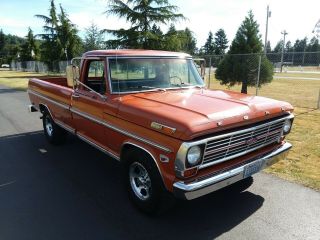 1969 Ford F - 250 Ranger Rare 390 Motor 1 Owner OG Paint & Interior 9