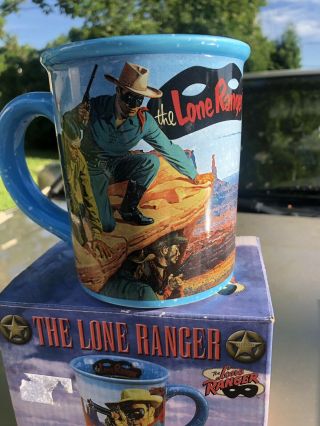 Rare The Lone Ranger Vintage 18oz Camp Mug