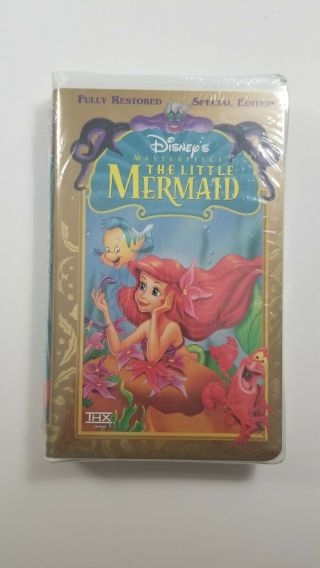 The Little Mermaid (vhs,  1998,  Special Edition) Very Very Rare