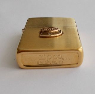 Vintage ZIPPO Lighter w/ Diamond Made For Executive of Eli Witt Cigar Co 2