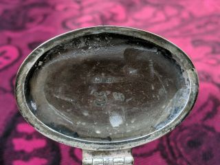 STERLING SILVER DOUBLE INKWELL Birmingham 1947/9 6