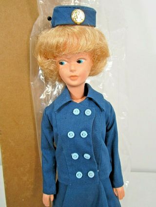 VINTAGE RARE 1960 ' S AMERICAN AIRLINES STEWARDESS DOLL EMPLOYEES GIVE AWAY 6