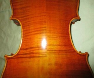 Fine 2000 Vintage Bellafina 15.  5 " Back Viola Xlnt Wood/tone Bow - Case - Condtn