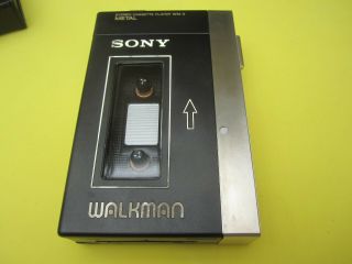 Walkman Wm - 3 Sony Portable Cassette Player Vintage