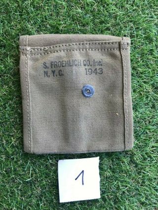 Pouch for M1 Carbine S.  FROEHLICH CO.  Inc N.  Y.  C 1943 1 2