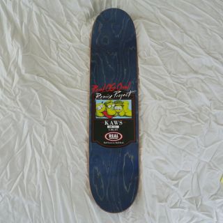 RARE REAL × KAWS 2007 Skateboard Deck Limited 385/500 Remix Project Supreme 2