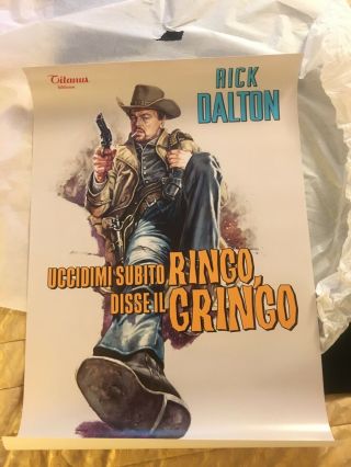 4 Movie Posters In Once Upon a Time in Hollywood Rick Dalton 2019 CTMG 4