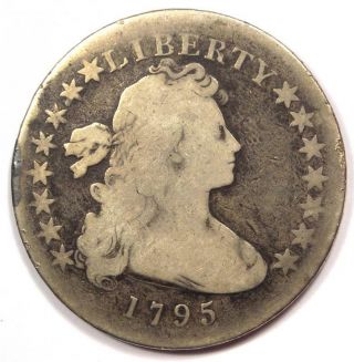 1795 Small Eagle Draped Bust Silver Dollar $1 - Rare Coin
