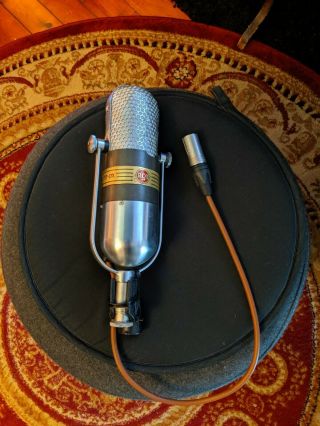 Rare Vintage RCA 77 - DX Ribbon Microphone - ENAK Re - Ribbon and Cabled 3