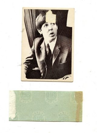 Beatles Ticket 1965 McCartney SIGNED Card 1976 Vintage Photo & More 2