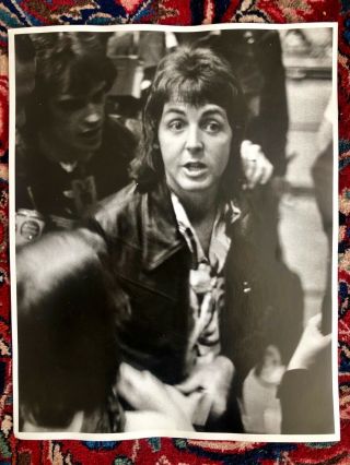 Beatles Ticket 1965 McCartney SIGNED Card 1976 Vintage Photo & More 7