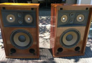 Sansui SP - 1200 Vintage 3 Way 5 Speaker Floorstanding Speaker Pair 2