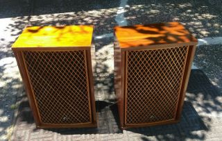 Sansui SP - 1200 Vintage 3 Way 5 Speaker Floorstanding Speaker Pair 4
