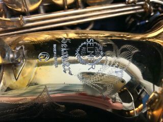 Vintage 1973 Henri Selmer Paris Mark VI 210,  000 Series Alto Saxophone,  SKB Case 4