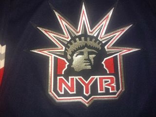 Jaromir Jagr Vintage York Rangers CCM NHL Jersey Lady Liberty 3