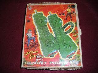 Johnny Seven Combat Phone Set Toy Combat Field Cap Gun In The Box Topper Reading