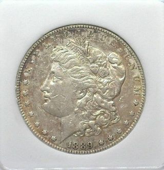 1889 - Cc Morgan Silver Dollar Choice About Uncirculated Keydate Rare
