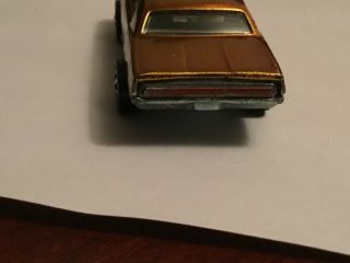Rare Hot Wheels redline Custom T - bird 1967 USA Gold No Black Roof Near Perfect 6