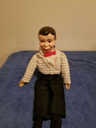 Vintage Charlie Mccarthy Ventriloquist Doll 1977 Juro Novelty Co