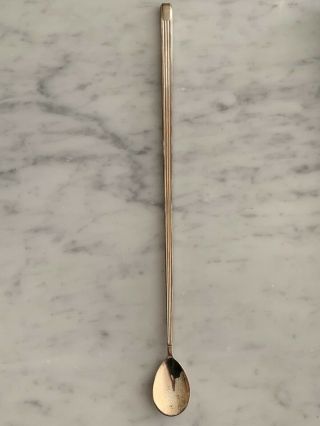 Tiffany & Co Sterling Silver Bar Spoon Drink Stirrer