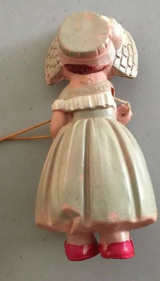 1930’s Celluloid Mary Had A Little Lamb Nodder Toy 5