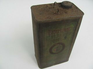 Vintage Indian Motorcycle Cylinder Oil Can,  Hendee Mfg Co,  1910 