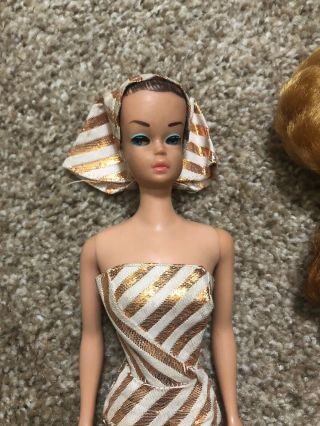 Vintage Barbie Set - Case,  4 Dolls,  Clothing,  And Accessories 5