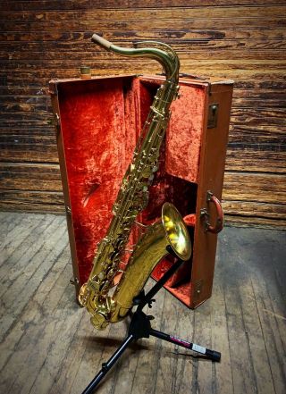 Vintage Martin Tenor Sax Saxophone Made In Usa 1948 Player