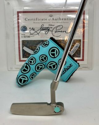 Rare Scotty Cameron Encinitas 009 024 Gss Weld Neck Auth Cert Circle T Hc 21