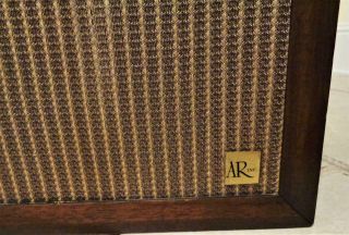 Vintage Acoustic Research AR - 1 speaker,  SN 9896 2
