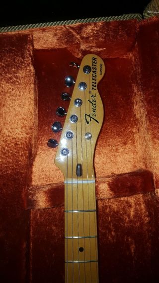 Fender American Vintage Re - issue 72 Telecaster Thinline 2012 5