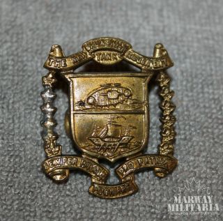 Ww2,  Brunswick Regiment Tank Collar Badge (inv17771)