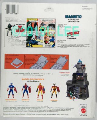 Mattel 1984 Marvel Heroes Secret Wars Villains 3 - pack rare 2
