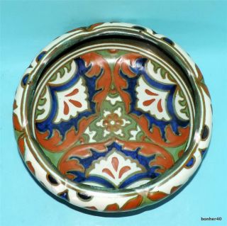 Vintage Art - Crafts Gouda Zuid - Holland Dutch Folk Art Deco Bowl  Ali