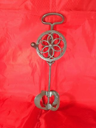 EXTREMELY RARE VORTEX EGGBEATER,  MIXER,  WHIP_PATENTED JUNE 4,  1878 2