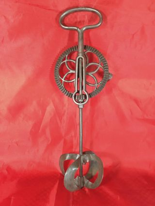 EXTREMELY RARE VORTEX EGGBEATER,  MIXER,  WHIP_PATENTED JUNE 4,  1878 3