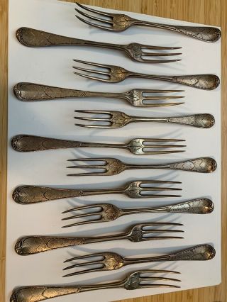 925 Sterling Silver Forks | Set Of 12