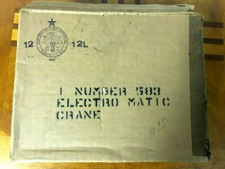 American Flyer No 583 Electro Matic Crane Box 1947