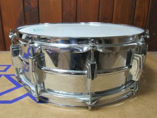 Vintage 1966 Ludwig Supraphonic Snare Drum 10 Lug 14 