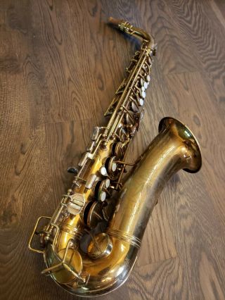 Vintage Conn 26m Alto Saxophone Connqueror Viii
