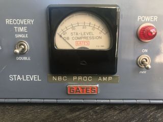 Vintage Gates Sta - Level M - 5167 RCA 6386 Tube Compressor Limiter Amp - Recapped 10