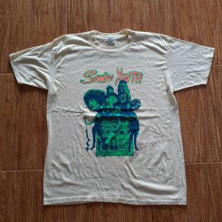 Vintage Sonic Youth 90s Not A Reprint Grunge T Shirt Band Tour Size Xl