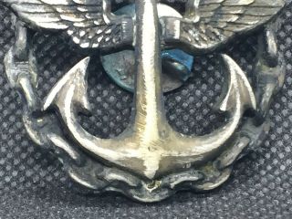 Russian officer sign of the pilot of 