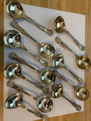 925 Sterling Silver Spoons | Set Of 12